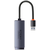 Baseus Lite Series USB to RJ45 network adapter, 1000Mbps (gray)