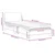 Vidaxl Postelja z vzmetnico Dover temno rjava 90x190 cm blago