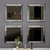 Hanah Home Set 4 ogledala Srebrna