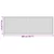 Tepih pravokutni sivi 70 x 200 cm od bambusa