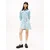 Tommy Jeans Dolga srajca moder denim
