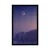 Plakat polna luna nad vasico - 40x60 silver