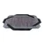 Conceptum Hypnose Tepih Hmnt955, Heksagonalni, 80x50 cm, Crno-sivi