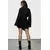 Žensko krilo KILLSTAR - Viki Asymmetric - Black - KSRA009759