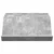 Polica za časopise s policom Betonska siva 65 x 53 x 28,5 cm