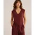 WE Fashion Top  temno rdeča