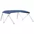 Tenda bimini s 4 luka modra 243 x (230 - 244) x 137 cm