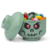 LEGO glava za odlaganje (mala): Zeleni skeleton