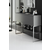 HANAH HOME Komoda Luxe Silver Anthracite