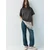 Pull&Bear Majica antracit/bela