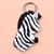 Kožni privezak za ključeve zebra - 109
