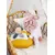 Plyšový zajačik na maznanie Bunny Comforter Pink Doudou et Compagnie v darčekovom balení ružový 29 cm od 0 mes DC4146