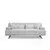 Atelier del Sofa Dvosed Bentley 110x80x200cm Bež