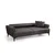 Atelier del Sofa Trosed na razvlačenje Hamlet 95x43x190cm Tamnosivi
