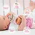 Bubica Miss Striped Starry Dreams Mon Doudou Corolle s rjavimi očmi 25 cm od 0 mes