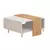 Hanah Home Klub sto Dowel, 80x40x80 cm, Beli