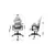 Gaming stolica Hero Force 4.4 White Mesh