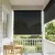 Vanjska roleta 90% blokada UV zraka Crna 80 x 140 cm HDPE