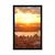 Plakat sončni zahod nad New Yorkom - 40x60 silver