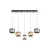 Opviq luster Lasa 2864-5AS-28, LED 65 W, višebojni