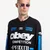 Majice Obey Competition Black M