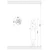 Opviq Zidna lampa E27 Socket, Crna