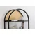 HANAH HOME Polica za knjige Nala 76 Black