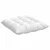 Jastučići za sjedenje 4 pcs Bijelo 40 x 40 x 6 cm tkanina