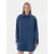 Tommy Jeans Dolga srajca  modra / moder denim