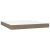 Vidaxl Box spring postelja z vzmetnico taupe 160x200 cm blago