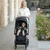 Kikka Boo Kolica Lanah 2in1 set sa tvrdom korpom Grey