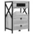 Noćni ormar 2 pcs Siva Sonoma 40 x 31 x 60 cm Konstruirano drvo