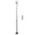 LED SVETILJKA HILITE 5743 STUBNA 6W 3000K IP54 SIVA ANTRACIT