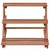 Stalak za biljke s 3 razine od cedrovine 48 x 45 x 40 cm