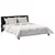 Duvet s jastucima s jastukom 3 pcs Bijelo Mikrofibra i Pero