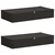 Kutija za spremanje 2 pcs Antracit 100 x 50 x 18 cm