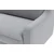 ATELIER DEL SOFA 2-Seat Sofa Robin 2 Fog Grey Walnut