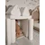 shumee Montessori Comfort Boucle mini igralni kavč bel