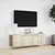 Zidni TV ormarić s LED svjetlima boja hrasta 135x31x39,5 cm