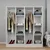 Hanah Home Ormar Kardelen 1600-103, 160x180x51,8 cm, Beli