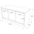 Hanah home Cipelarnik 89,6x45,8x35,5cm Beli