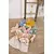 Plyšový zajačik na maznanie Bunny Comforter White Doudou et Compagnie v darčekovom balení biely 18 cm od 0 mes DC4190