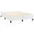Vidaxl Box spring postelja z vzmetnico bel 140x190 cm umetno usnje