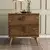 Hanah Home Noćni ormarić Versa 52x55,1x45cm Orah