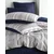 Coastal Trio - Set pokrivača u indigo plavoj boji