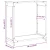 Vidaxl Stojalo za drva črno 60x28x65 cm hladno valjano jeklo