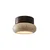 Opviq zidna lampa Worm-S, 1 × G9, orah / bež