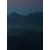 Fototapeta polna luna nad gorami - 196x270