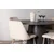 Venture Design Jedilna miza in stol komplet, okrogla miza 120x75 cm, stoli 56x87x49 cm, rjava