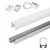 Set B aluminijumski profil za LED trake 1m 27x20 mm